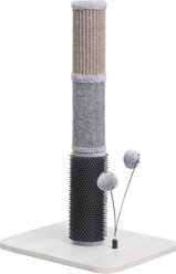 Petpals 25-in Sisal Carpet Cat Scratching Post, Gray slide 2 of 9