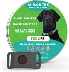 FurLife Flea & Tick Pendant for Dogs, Grey