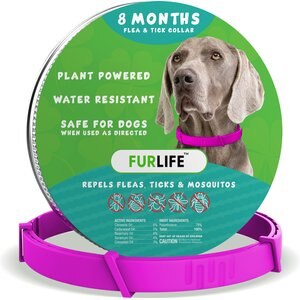 FurLife Flea & Tick Collar for Dogs, 29 g, Pink