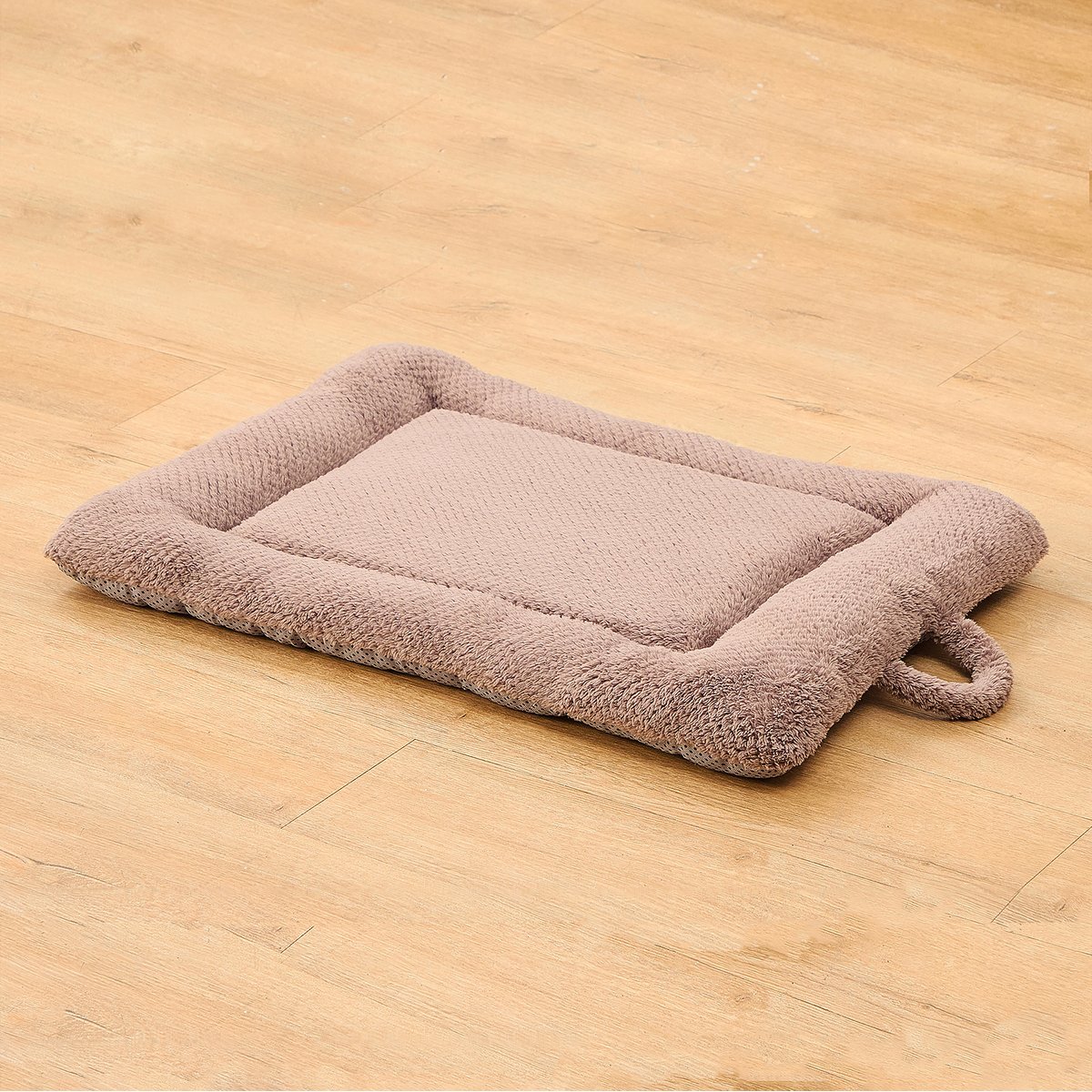 Petpals CozyPaws Insulated Heated Pillow Cat Bed, Brown, Small