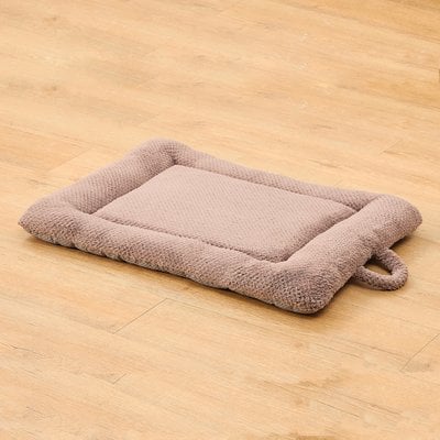 Petpals Petpals CozyPaws Insulated Heated Pillow Cat Bed, Brown, Small