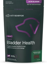 VetriScience Vetri Bladder Soft Chews Urinary Supplement for Dogs, 60 count