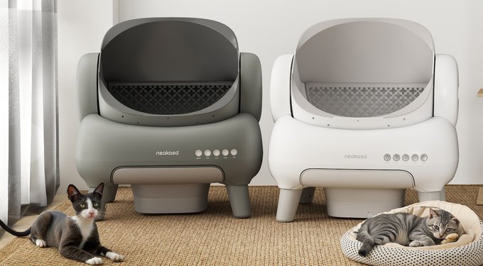 NEAKASA M1 Plus Open Top Self-Cleaning Cat Litter Box