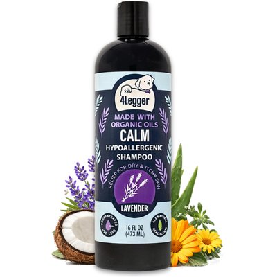4-Legger 4-Legger CALM Lavender Natural Dog Shampoo with Calendula & St. John's Wort, 16-oz bottle