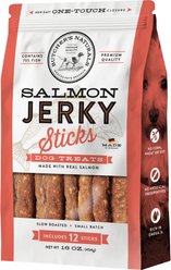 Butcher's Naturals Salmon Sticks Jerky Dog Treats, 16-oz bag