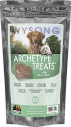 Wysong Archetype Grain-Free Beef Tripe Freeze-Dried Dog Treats, 5.5-oz bag