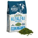 Blue Mountain Hay High Altitude Alfalfa Hay Pellets Horse Feed, 50-lb bag