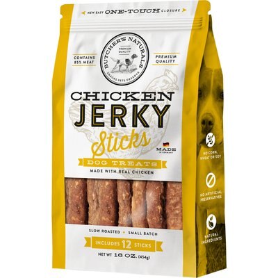 Butcher's Naturals Butcher's Naturals Chicken Sticks Jerky Dog Treats, 16-oz bag