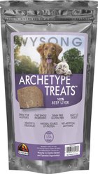 Wysong Archetype Grain-Free Beef Liver Freeze-Dried Dog Treats, 5.5-oz bag