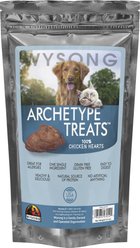 Wysong Archetype Grain-Free Chicken Hearts Freeze-Dried Dog Treats, 5.5-oz bag