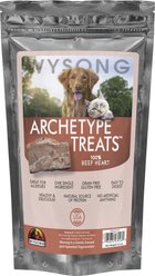 Wysong Archetype Grain-Free Beef Heart Freeze-Dried Dog Treats, 5.5-oz bag