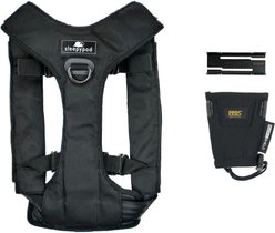Sleepypod Clickit Range Long Dog Car Safety Harness, Jet Black, Large: 29.5 to 34-in chest slide 1 of 7