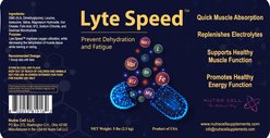 Nutra Cell Lyte Speed Liquid Horse Electrolyte Supplement, 1-gal jug slide 2 of 6