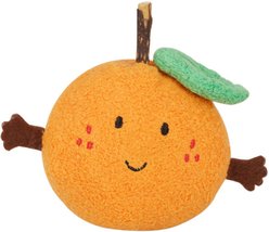 ZEZE Apple Catnip Plush Cat Toy with Silvervine & Crinkle Leaf, Red