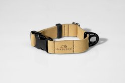 Sleepypod Comfort Suede Dog Collar, Sand Dune, X-Small: 7 to 10-in neck, 0.75-in wide