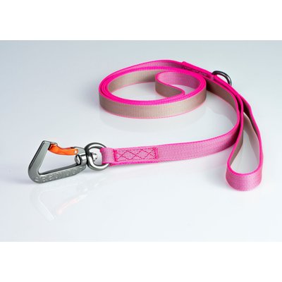 Sleepypod Sleepypod Slim Dog Leash, Pink Peony, Small: 4-ft long, 1/2-in wide