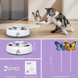 Pet Fit For Life Rechargeable Running Mouse Electronic Cat Toy slide 2 of 6