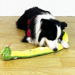 gerhui The Fierce Snake Plush Dog Toy, Green slide 2 of 7