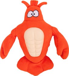 gerhui Abs Lobster Plush Dog Toy, Red