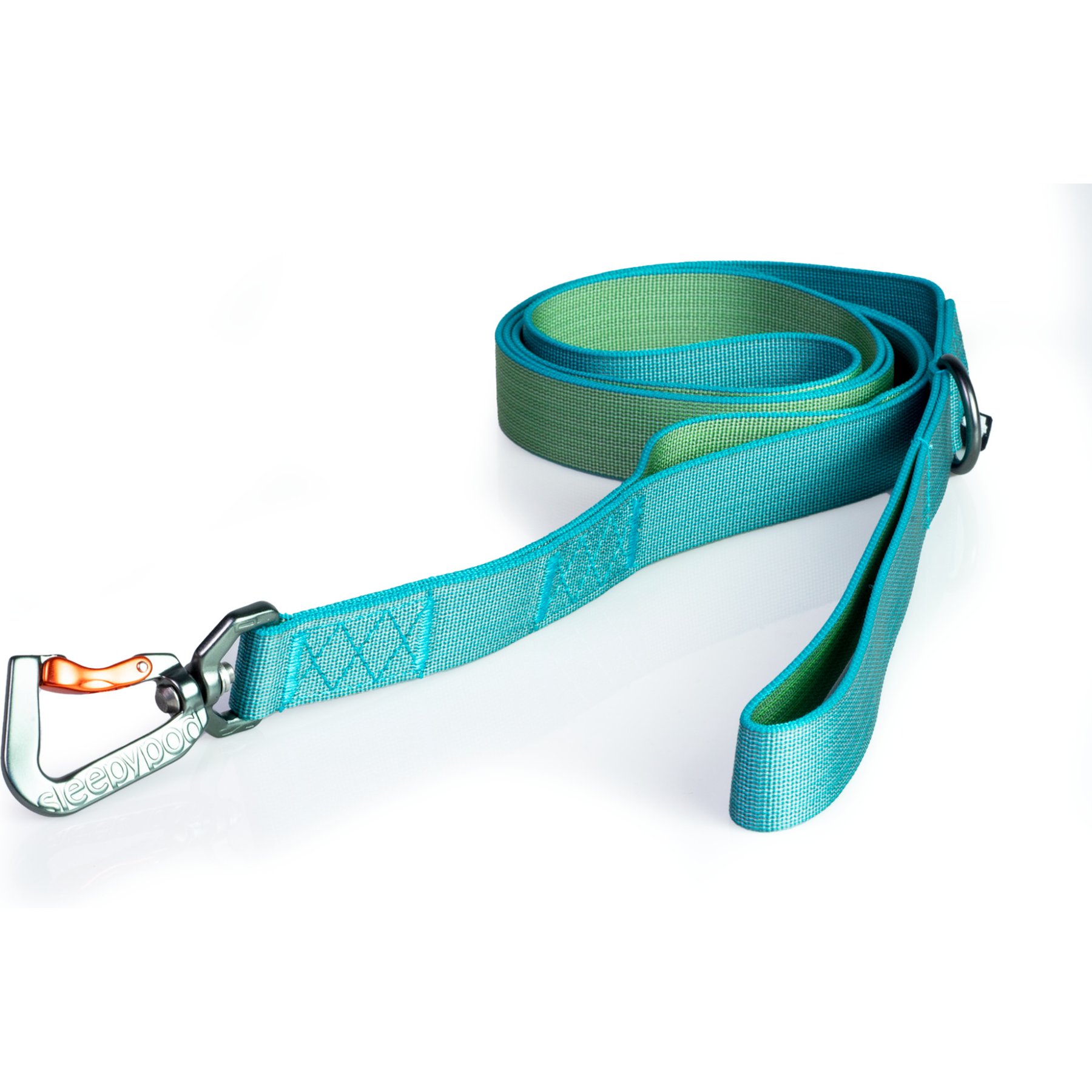 Sleepypod Power Dog Leash, Blue Lagoon, Large: 6-ft long, 1-in wide