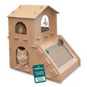 Tiger Tough Townhouse Playground Corrugated Cat Scratcher