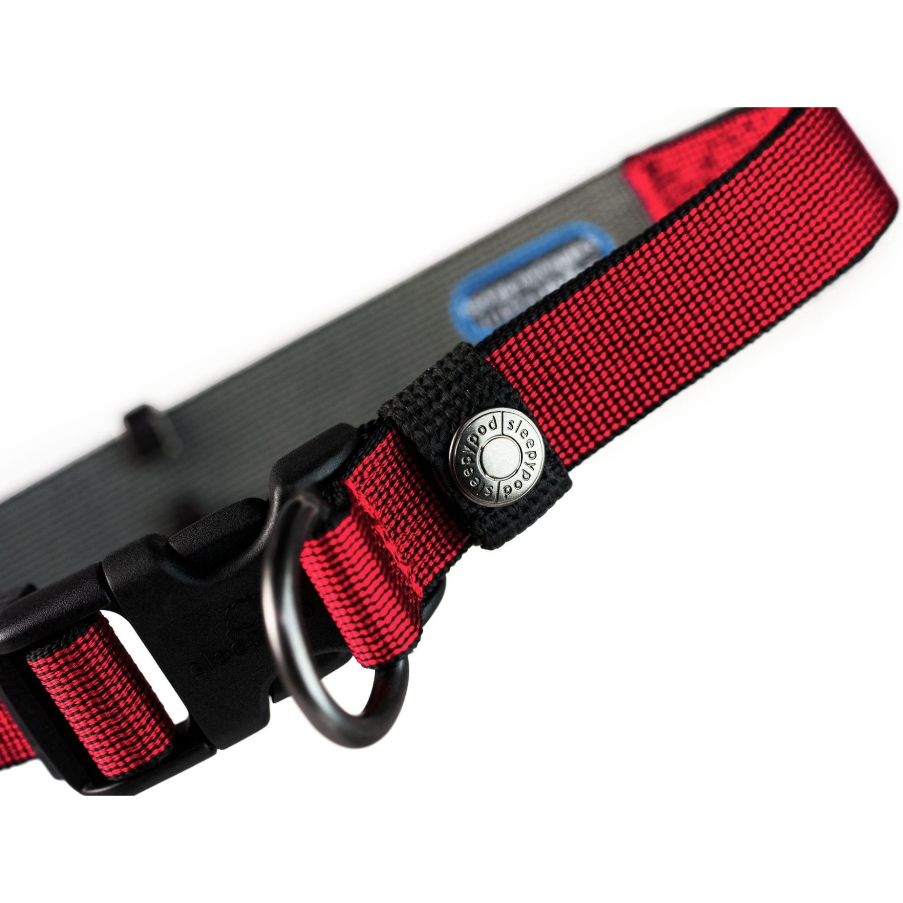 Sleepypod Locking Martingale Dog Collar, Cranberry, Small: 11 to 15-in neck, 0.5-in wide