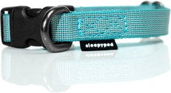 Sleepypod Everyday Dog Collar, Blue Lagoon, 7 to 11-in neck, 0.5-in wide