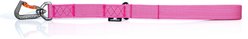 Sleepypod Traffic Dog Leash, Pink Peony, 1.5-ft long, 1-in wide