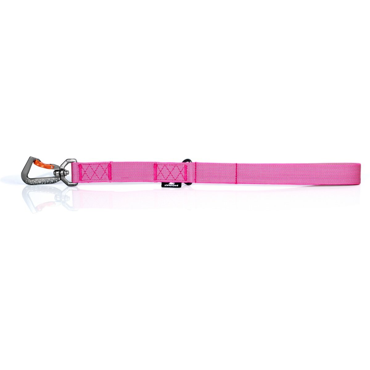 Sleepypod Traffic Dog Leash, Pink Peony, 1.5-ft long, 1-in wide