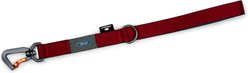 Sleepypod Traffic Dog Leash, Cranberry, 1.5-ft long, 1-in wide