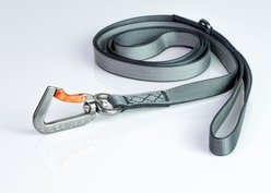 Sleepypod Slim Dog Leash, Charcoal, Small: 6-ft long, 1/2-in wide