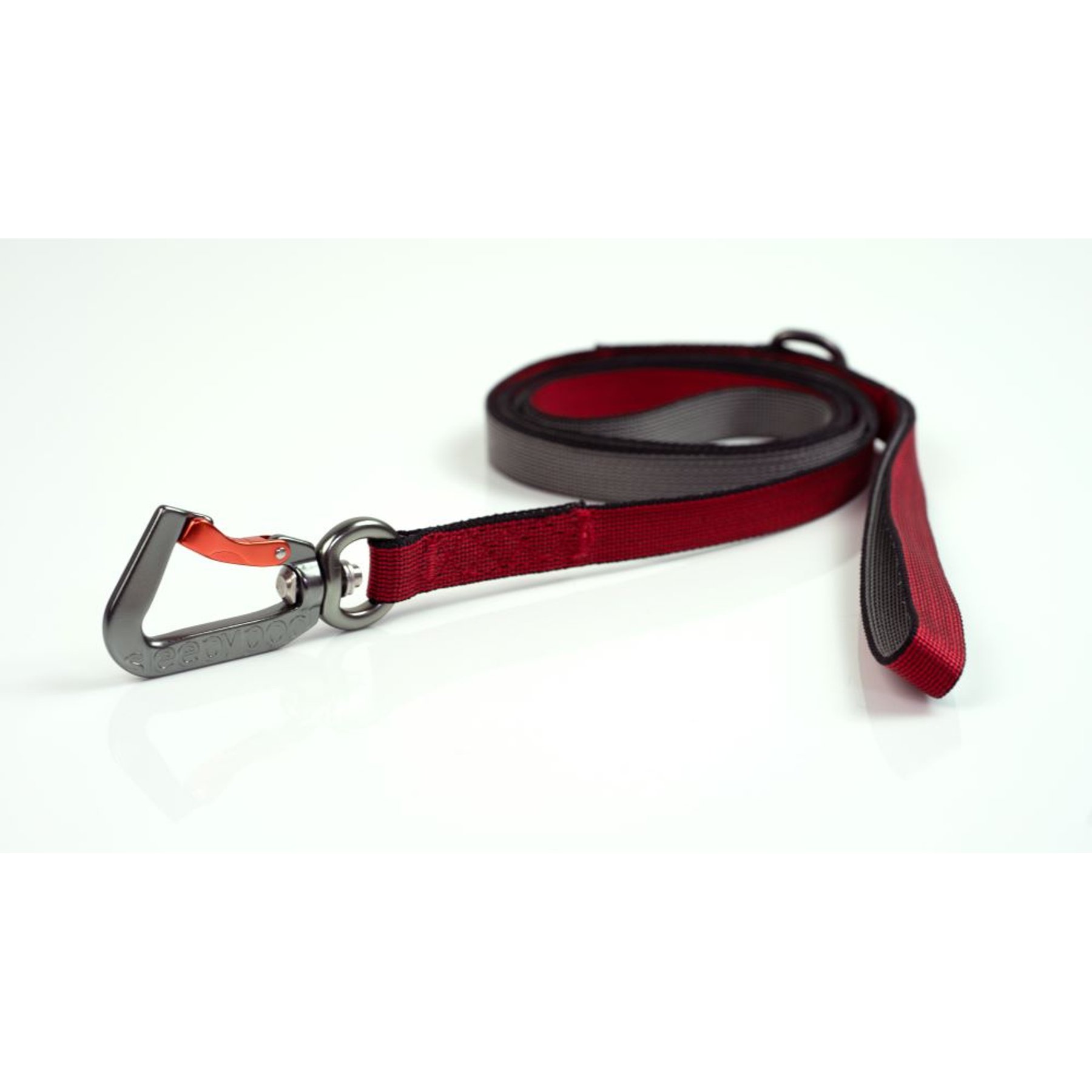 Sleepypod Power Dog Leash, Cranberry, Large: 6-ft long, 1-in wide