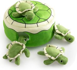 gerhui Turtle Set Plush Dog Toy, Green, 1 count