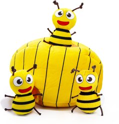 gerhui Bee Suit Plush Dog Toy, Yellow