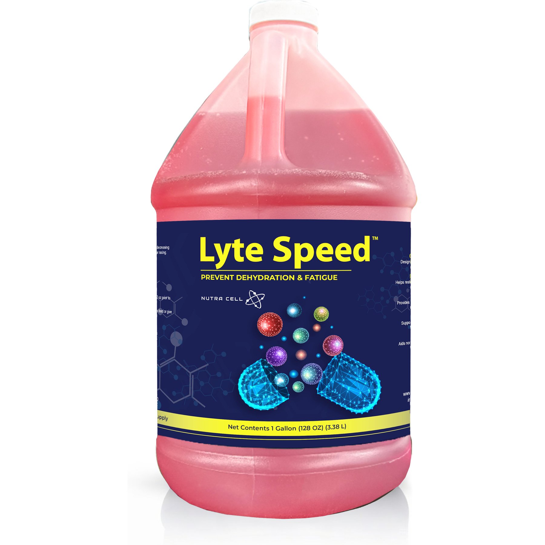 Nutra Cell Lyte Speed Liquid Horse Electrolyte Supplement, 1-gal jug