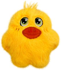 KONG Snuzzles Mini Duck Squeaky Dog Plush Toy, Yellow, X-Small