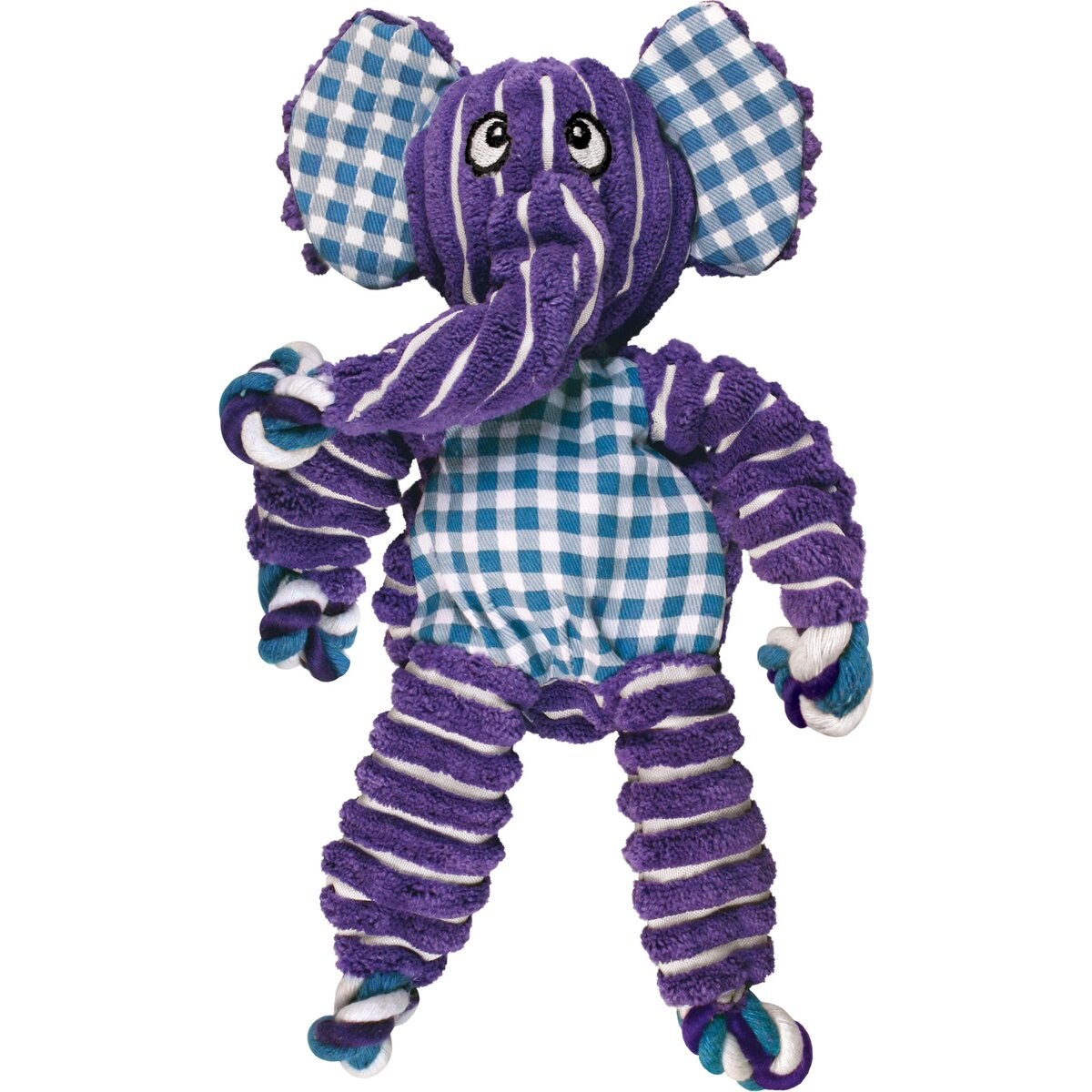 KONG Floppy Knots Elephant Dog Toy, Medium/Large