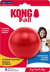 KONG Ball Dog Toy, Red, Large slide 2 of 9