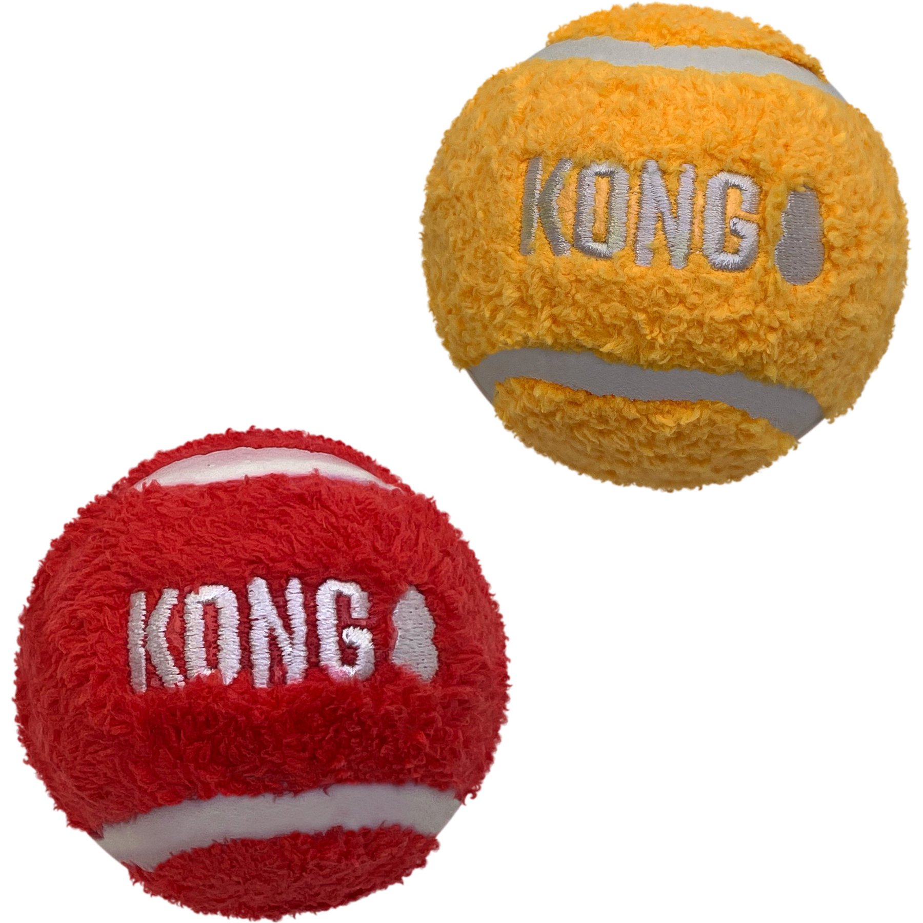KONG Sport Softies Dog Ball Toy, Assorted, Large, 2 count