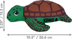 KONG Maxx Turtle Tough Squeaky Dog Plush Toy slide 2 of 7