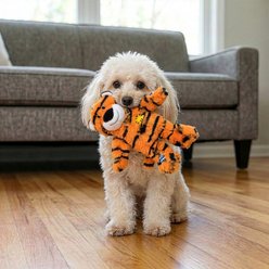 KONG Wild Knots Tiger Dog Toy, Orange, Small/Medium slide 2 of 6