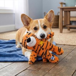KONG Wild Knots Tiger Dog Toy, Orange, Medium/Large slide 2 of 6