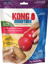 KONG Marathon Chicken Recipe Grain-Free Dog Chew Large Treats, 2 count