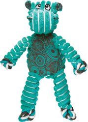 KONG Floppy Knots Hippo Dog Toy, Small/Medium