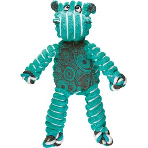 KONG Floppy Knots Hippo Dog Toy, Medium/Large