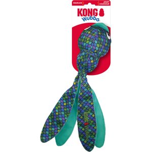 KONG Wubba Finz Dog Toy, Blue, Large