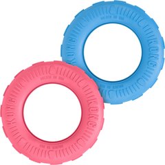 KONG Puppy Tires Dog Toy, Color Varies, Small