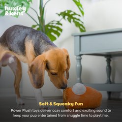 Huxley & Kent Power Punkin Pie Plush Dog Toy, Orange, Small slide 2 of 8