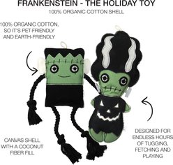 Pet Passion Mr & Mrs. Frankenstein The Halloween Dog Toy, 2 count slide 2 of 4
