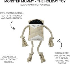 Pet Passion Monster Mummy The Halloween Dog Toy slide 2 of 4